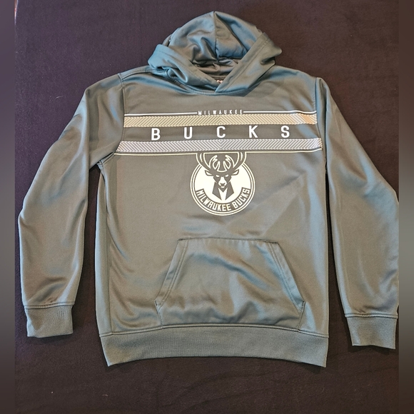 Milwaukee Bucks Men's Sweatshirt Ultra Game Medium - Picture 1 of 4